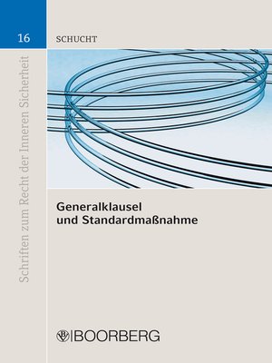cover image of Generalklausel und Standardmaßnahme